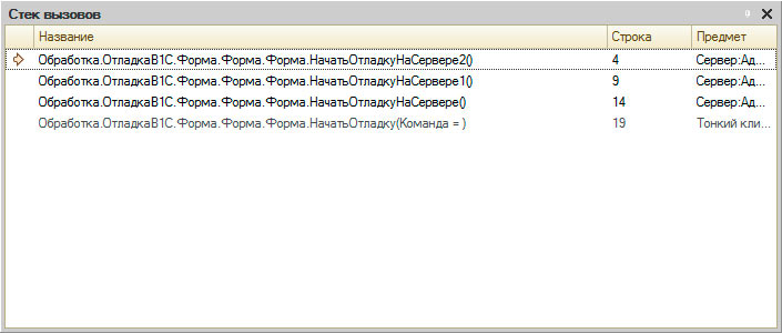 Стек вызова